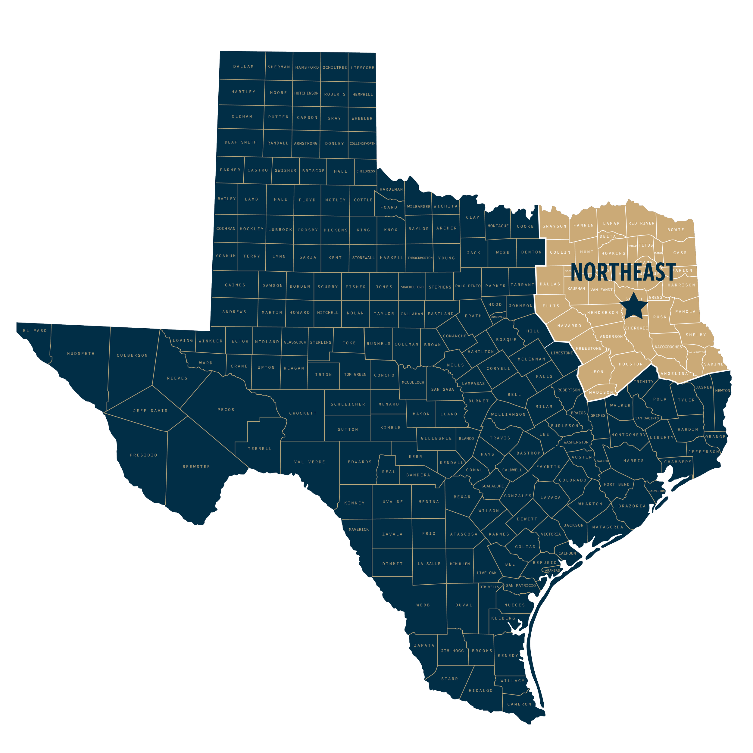 north east texas